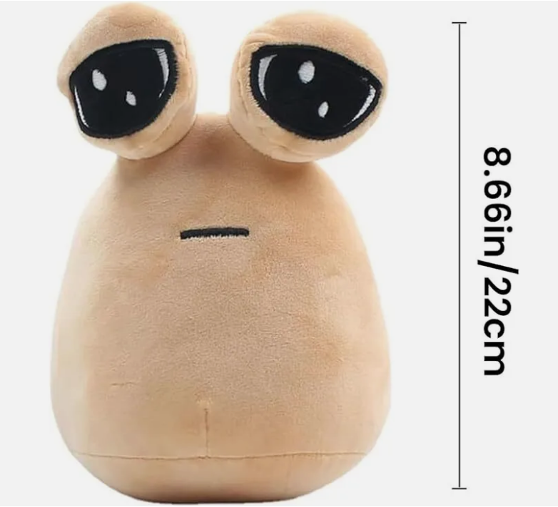 My Pet Alien Pou Plush Toy diburb Emotion Alien Plushie Stuffed Animal Doll Kids